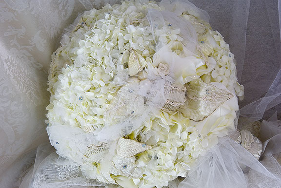 Classic Creme Bouquet by Eileen Williams