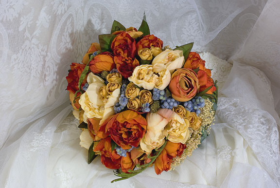 Orange #1 Bouquet by Eileen Williams