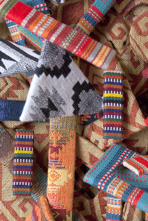 Eileen Williams fabric art Native American Series