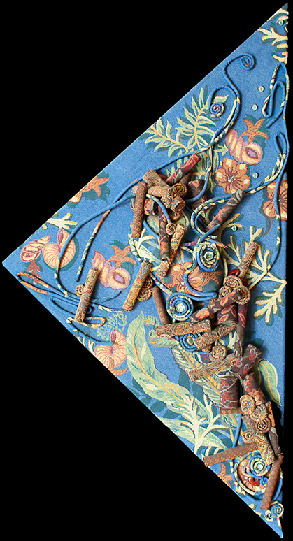Eileen Williams fabric art Drowning